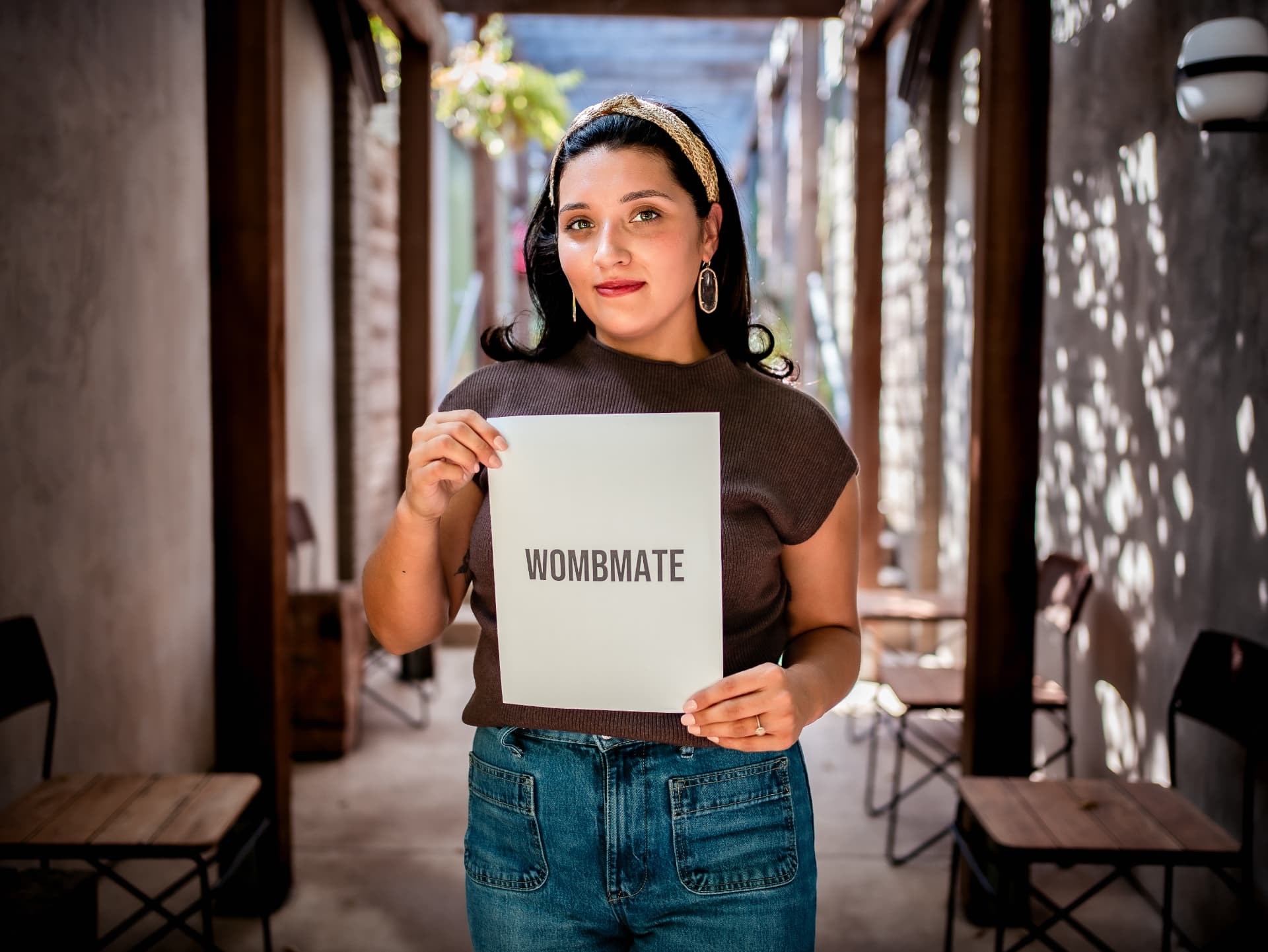 Cierra, founder of Wombmate